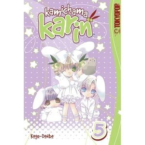 Manga Kamichama Karin Volume 5 - Purple and Green Cover